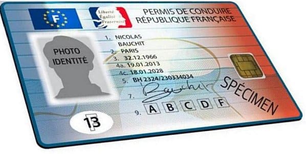 type de permis de conduire